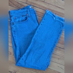 Levi's Classic Blue Wedgie straight Denim Jeans